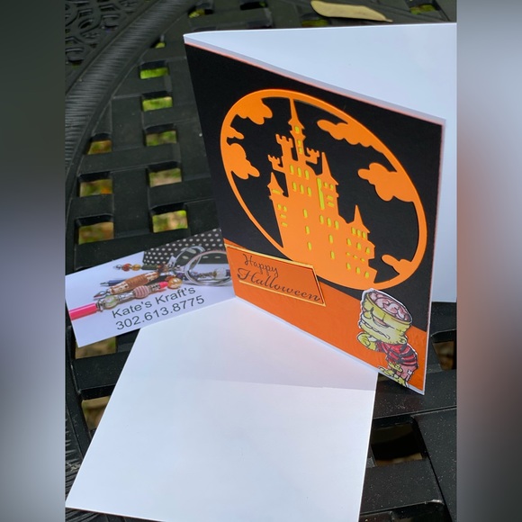 Lot of 6 Handmade Halloween Cards - Picture 7 of 10